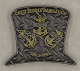 Strike Fighter Squadron 14 (VFA-14) Tophatters CPO Mess Navy Challenge Coin
