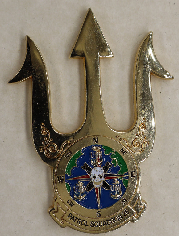 Patrol Squadron 26 (VP-26) ser#449 Navy Challenge Coin