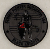 Strike Fighter Squadron 154 (VFA-154) Black Knights Navy Challenge Coin