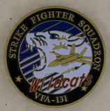 Strike Fighter Squadron 131 (VFA-131) Wildcats Navy Challenge Coin