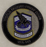 Strike Fighter Squadron 143 (VFA-143) Pukin' Dogs Navy Challenge Coin