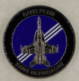 Strike Fighter Squadron 143 (VFA-143) Pukin' Dogs Navy Challenge Coin