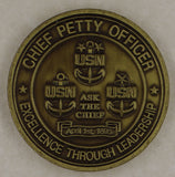 Strike Fighter Squadron 87 (VFA-87) Golden Warriors CPO Mess Navy Challenge Coin