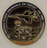 Strike Fighter Squadron 147 (VFA-147) Argonauts Navy Challenge Coin