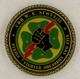 Strike Fighter Squadron 25 (VFA-25) CDR W E Scott II Navy Challenge Coin
