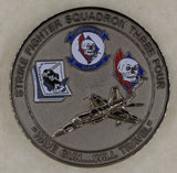 Strike Fighter Squadron 34 (VFA-34) Blue Blasters Commanders Navy Challenge Coin