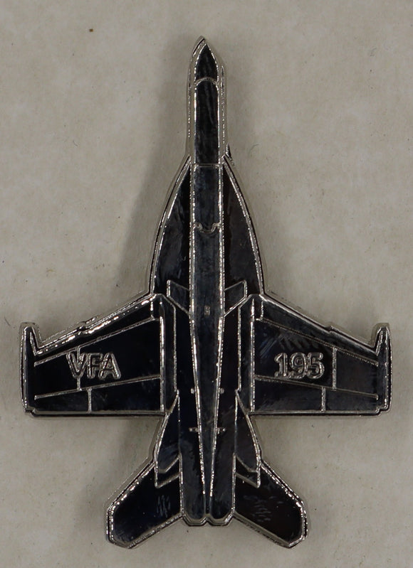 Strike Fighter Squadron 195 (VFA-195) Dambusters Navy Challenge Coin