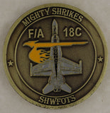 Strike Fighter Squadron 94 (VFA-94) Mighty Shrikes Navy Challenge Coin