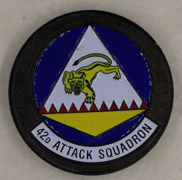 42nd Attack Squadron Air Force Challenge Coin