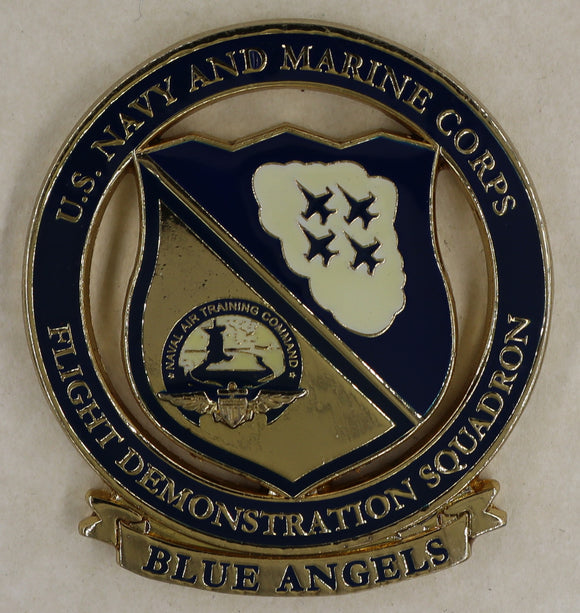 Blue Angels Marine Navy Challenge Coin