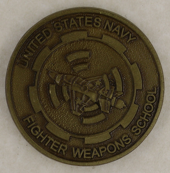 Fighter Weapons School Navy Challenge Coin