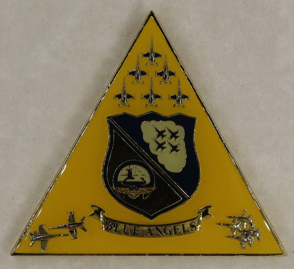 Blue Angels Crew Chiefs Navy Challenge Coin