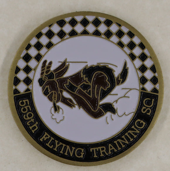 559th Flying Training Sq Air Force Challenge Coin