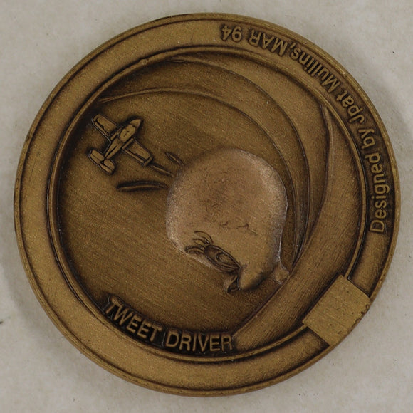 35th Fighter Training Squadron Fightin' Pretzels Air Force Challenge Coin