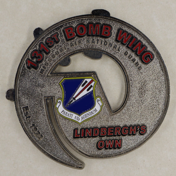 131st Fighter Wing Lindbergh's Own Air Force Challenge Coin
