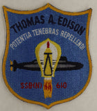 USS Thomas A Edison SSBN 610 Navy Patch