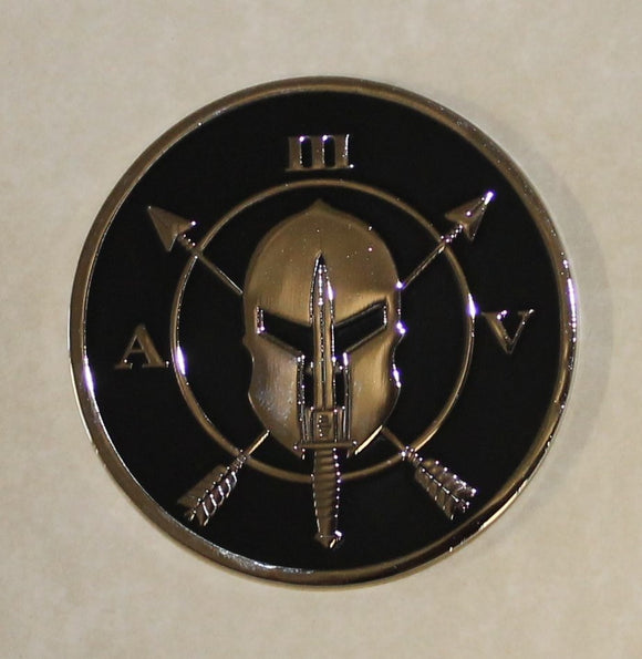 5th Special Forces Group Airborne 3rd Battalion Alpha / A Company Army Challenge Coin