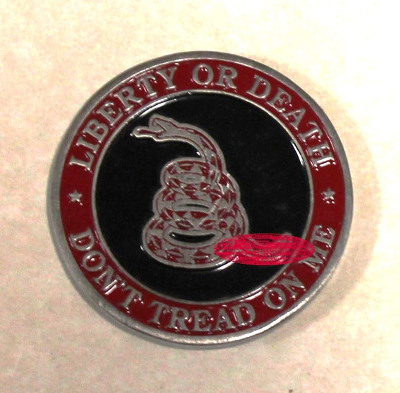 SEAL Team 6 / Six / VI DEVGRU Red Squadron Don't Tread On Me / Timber Rattler Gadsen Flag Symbology Navy Challenge Coin