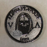 SEAL Team 5 / Five 1-Troop Alpha Platoon Grim Reaper / Lady Justice LLTB Navy Challenge Coin