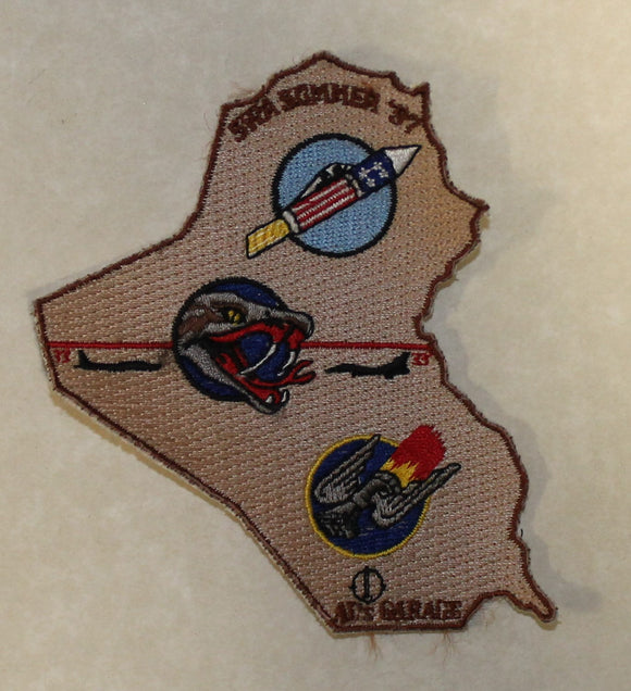 336th / 78th / 71st / Fighter Squadron AL's Garage Southwest Asia SWA 1997 Deployment Iraq Air Force Patch