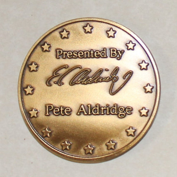Pete Aldridge Under Secretary of Defense SECDEF Challenge Coin