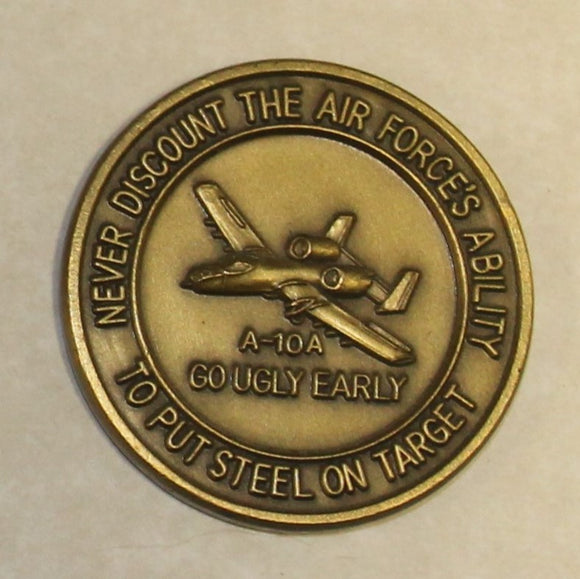 355th Fighter Squadron Republic of Korea 1995 Tour 17-days My Ass Air Force Challenge Coin