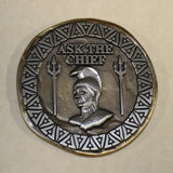 SEAL Delivery Vehicle Team One SDVT-1Ask The Chief Circa 2022 Chief Mess Navy Challenge Coin