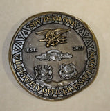 SEAL Delivery Vehicle Team One SDVT-1Ask The Chief Circa 2022 Chief Mess Navy Challenge Coin