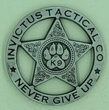 May The Lord Protect My Dog And I K-9 Police Challenge Coin