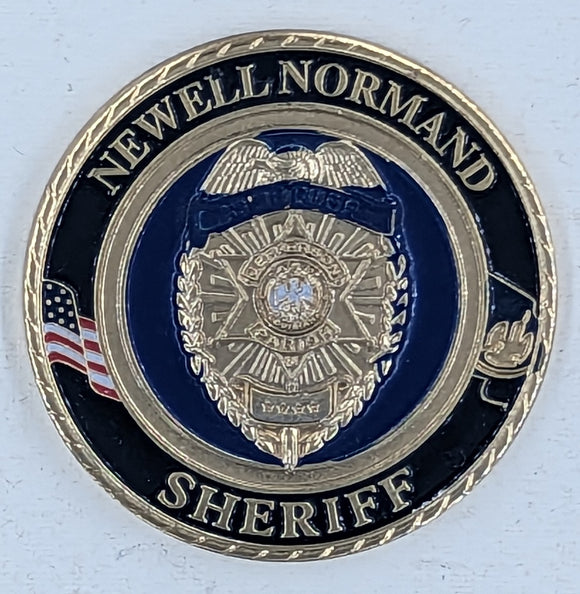 Jefferson Parish Sheriff's Office Newell Normand Police Challenge Coin
