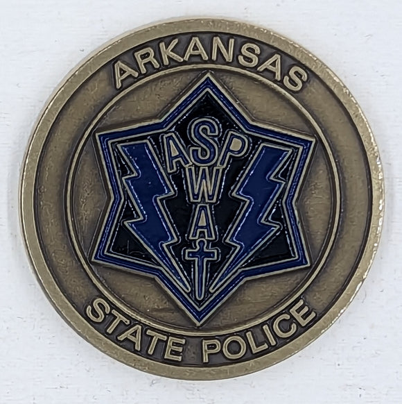 Arkansas State Police Challenge Coin