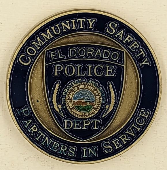 El Dorado Police Department Challenge Coin