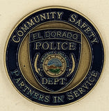 El Dorado Police Department Challenge Coin