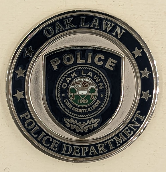 Oak Lawn Police Department Challenge Coin