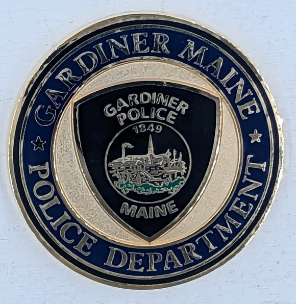 Gardiner Police Citizen Recognition Challenge Coin