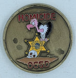 Orange County Deputy Sheriff Homicide Police Challenge Coin