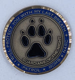 Birmingham K-9 Guardians of the Nights Police Challenge Coin