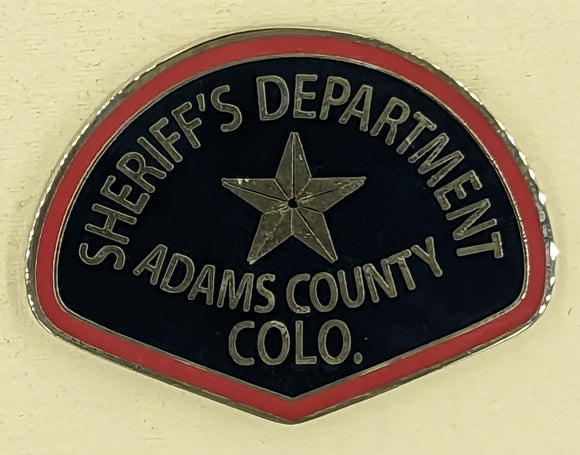 Adams County CO Sheriff's Dept 2008 Police Challenge Coin