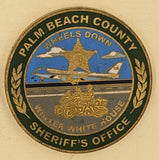 Palm Beach County Sheriff's Office Presidential Motorcade Police Challenge Coin