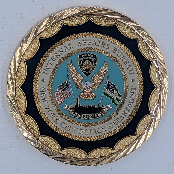 NYPD Internal Affairs Integrity Police Challenge Coin