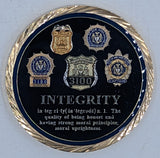 NYPD Internal Affairs Integrity Police Challenge Coin