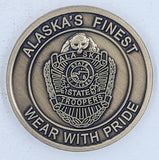 Alaska State Troopers Police Challenge Coin