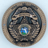 Sheriff Bob Johnson Santa Rosa County Detective Police Challenge Coin