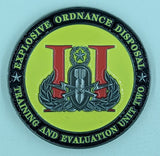 EOD Training and Evaluation Unit Two Navy Challenge Coin