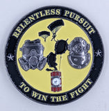 EOD Training and Evaluation Unit Two Navy Challenge Coin