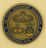 36th Civil Engineer Sq Anderson AFB, Guam Prime Beef Air Force Challenge Coin