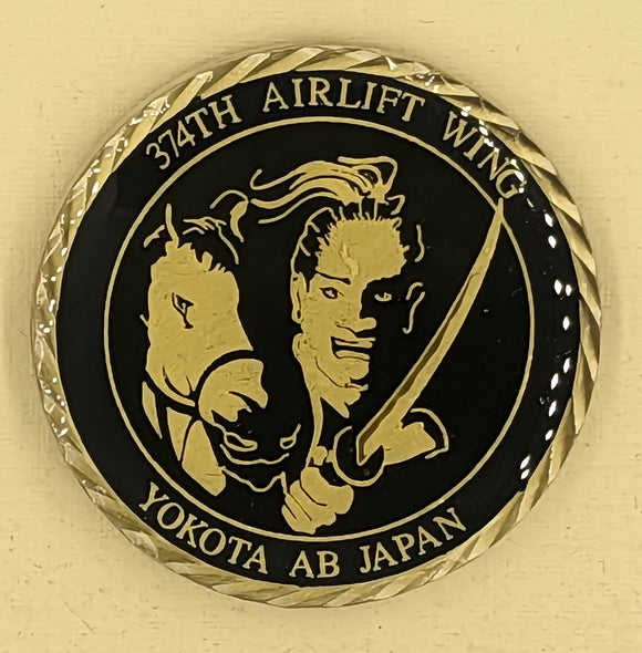 374th Airlift Wing Yokota Japanese American Friendship Festival 06 Air Force Challenge Coin