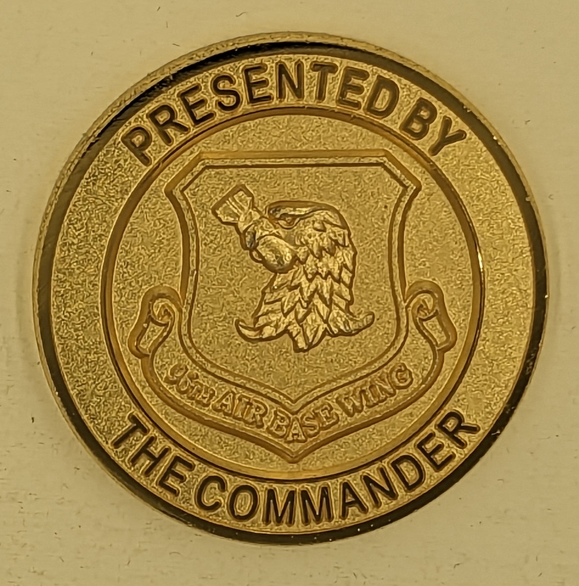 96th Air Base Wing Commanders Eglin AFB Air Force Challenge Coin ...