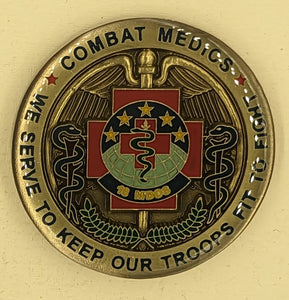 Combat Medics Kadena AB Okinawa Japan Air Force Challenge Coin