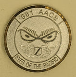 961 AACS Eyes of the Pacific Okinawa Japan Air Force Challenge Coin